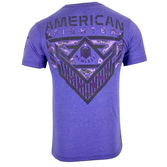 AMERICAN FIGHTER Men's T-shirt CISCO Athletic XS-4XL - Picture 2 of 11